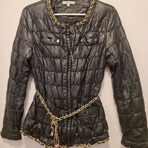 Quilted leather Jacket